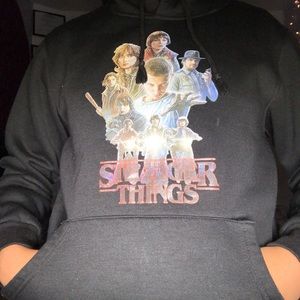 stranger things hoodie .